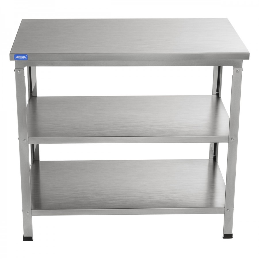 Mesa de Inox Paneleiro Duplo 60 x 80 Aisa